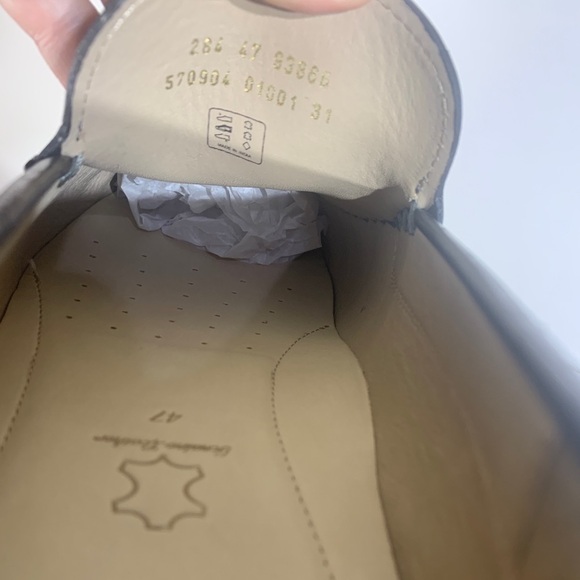 - ECCO Classic Black Moccasin 2.0 Leather Loafers Slip-on Timeless - Picture 11 of 11